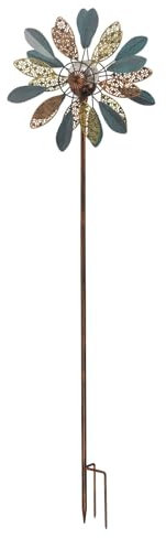 Smart Garden Mistral Illuminated LED Crackle Glove Wind Spinner 130cm Tall