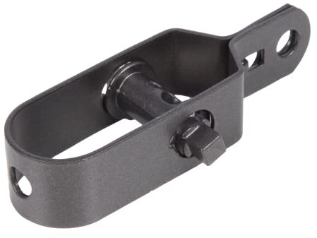 Alberts 611378 Drahtspanner | verzinkt, anthrazit kunststoffbeschichtet RAL 7016 | Größe 3 | Länge 115 mm