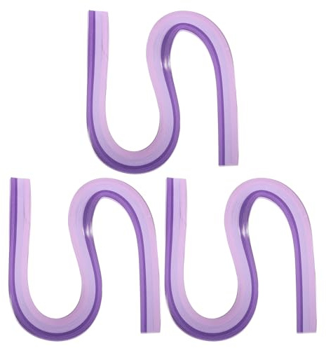 PATIKIL 540 x 5mm Bandes de Papier Quilling Arc-En-Ciel, 360 Pcs Bande de Papier Origami pour Quilling, pour Bricolage, Artisanat de Noël, Dégradé Violet