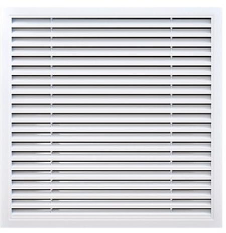 YZWZZXC Radiator Covers for Home, Grille Radiator Shelf, Embedded, 45° Tilted Louver Design, for Office, Living Room, Bedroom, Hallway(White,60x60cm/24x24in)