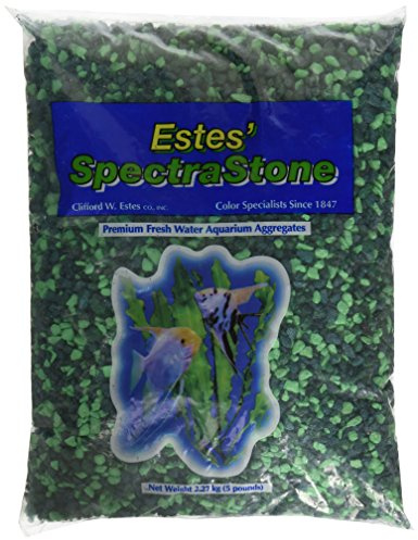 Spectrastone Lake Green Aquarium Gravel for Freshwater Aquariums, 5-Pound Bag