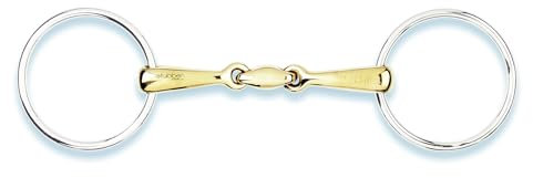 Stübben Gebiss 2222 Wassertrense doppelt gebrochen - 14,5 cm - 16 mm - Sweet Copper