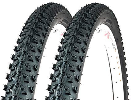 2 Stück 29 Zoll Fahrrad Reifen 54-622 MTB Tire 29x2.10 Mantel Decke Greenstone schwarz