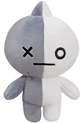 Aurora 61331 Van BTS Plüschtier, Grau und Weiß