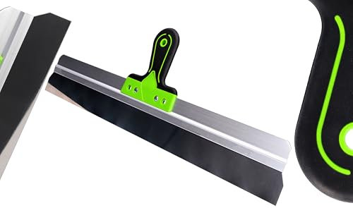 ToolSpace Flächenspachtel Edelstahl Breitspachtel 600 mm Trockenbau Spachtel Gipskarton zum Auftragen Spachtelmasse Gips Putz Fassadenspachtel ideal für Verputzen glättspachtel Glätter Wandspachtel