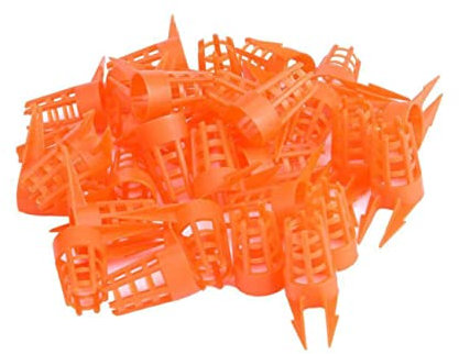 GALPADA 60stücke Kunststoff Bienenkönigin Zucht Käfige Zelle Protektoren Imkereibedarf Isolierkäfige Für Bienenköniginnen Aufzuchtkäfige Lagerkäfige