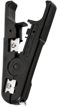 TOPPERFUN Strumento Per Elettricisti Pinza Spelafili e Crimpatrice Pesante Taglio e Stripping Utensile Compatto Per Lavori Elettrici e Riparazioni Per Uso Professionale e