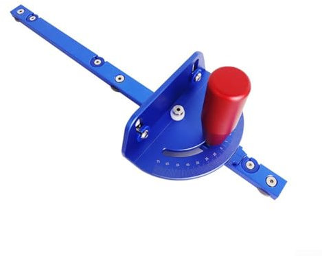 Jauge à onglet robuste avec fonctions réglables pour scie à table et fraiseuse (C)