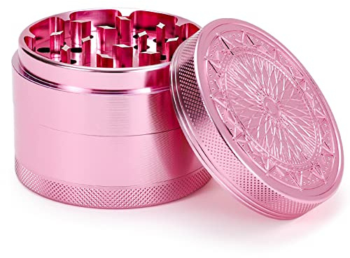 Large Kitchen Grinder 2.5 Inch, Pink