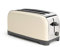 Taurus Vintage Cream - Toaster, 1400W, 6 Röstgradstufen, zwei extra lange Schlitze mit verstellbarer Breite, Funktionen: Stopp, Aufwärmen und Auftauen, automatische Brotzentrierung Creme