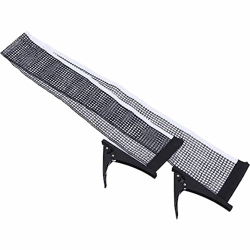 Vetrineinrete® Rete Ping Pong Universale da Tavolo con pinze Rete Portatile