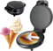 Gaufrier électrique, Chauffage Double Face, Moule en Acier Inoxydable Antiadhésif, Appareil Professionnel pour Cornets De Glace avec Contrôle De Température, Machine à Rouleaux De Printemps avec Peau