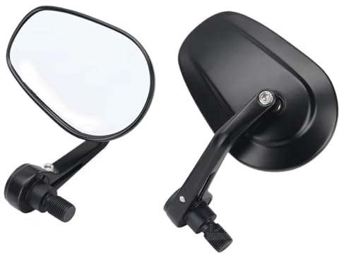 Espejos laterales izquierdo y derecho para manillar, rotación de extremo, accesorios para motocicleta para XSR700 y para XSR900 Espejos traseros