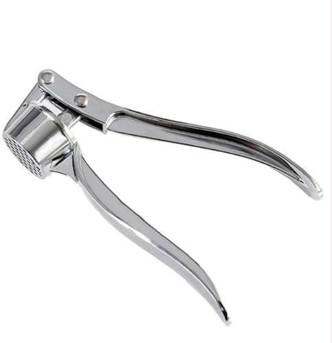 Garlic Press/Chopper/Crusher! Easy to Clean, Dishwasher Safe, and Rust-Proof. Heavy-Duty Aluminium Alloy Grinder, Suitable for Ginger, Nuts, and Herbs.