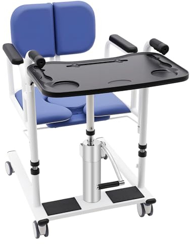 Goddlgjik Chaise de Transfert Hydraulique Pour patients Supporte 150 KG
