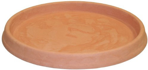 ProHome 34022 Pflanzkübel-Untersetzer Giardino, rund ø 38 cm, Kunststoff, Farbe: terrakotta