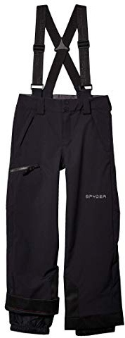 Spyder Active Sports Boys Propulsion Ski Pant, Black, 10