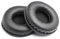 Cuscinetti di ricambio per auricolari in pelle, adatti per la maggior parte dei modelli di cuffie: diametro universale 65 mm (1 paio nero)