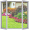 Moustiquaire Fenêtre 150x155 cm (Lot de 1) – DIY, Ajustable & Découpable – Sans Perçage, Maille Fine – Inclut Ruban Adhésif + Découpeur –Blanc