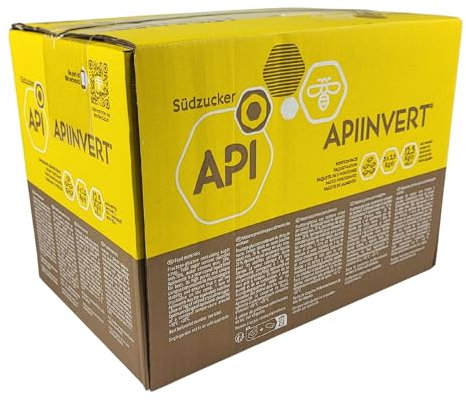 Apiinvert Südzucker Bienenfutter 5x2,5kg Beutel im Karton flüssig - Imkereibedarf - Sirup - Bienenfuttersirup - Bienenbeute - Bienenfutter - Bienen - Futtersirup - Apifonda - Futterteig