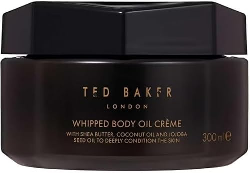 T. Baker Rose & Orchid Whipped Body Oil Crème 300ml, Nourishing Body butter