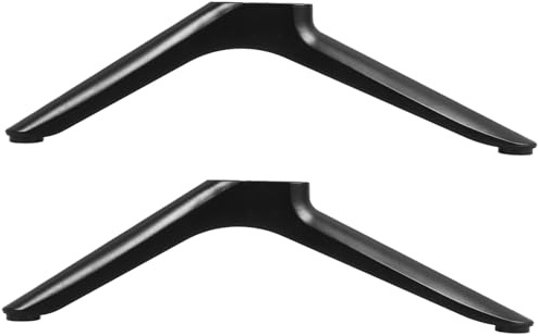CLISPEED 2pezzi Base Tv Da Tavolo Supporto Per Tv Piedistallo Piedini Di Supporto Per Televisori Desktop Per Sostituzione e Montaggio