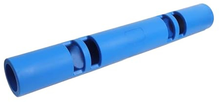 12 Kg Mångsidig Viktbärande Fitnesstunna, Bärbar Gummiviktstång, Halkningsförebyggande Fitnessrör, For Styrketräning Hemmagym(Blue/8kg)