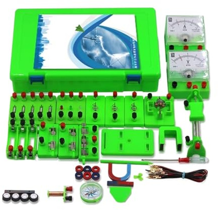 Elektromagnetism Kit Fysik Grundläggande Elektrisk Krets Experimentlåda Elektromagnetiskt Undervisningsinstrument Fysik Experiment Set