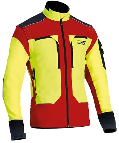 PSS Funktionsjacke X-treme Vario Rot/Gelb Größe XXL