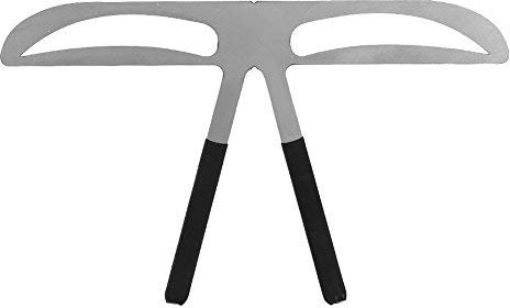 Règle de sourcil pour maquillage permanent, gabarits de stencil sourcil bricolage, outil de positionnement, règle d'équilibre de sourcil, stencil pour sourcils