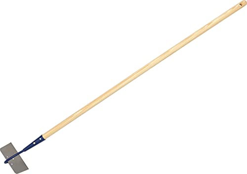 KOTARBAU® Azada de metal 160mm, Azada binadora para jardinería, Azada para mullir, airear y desherbar, Herramientas de jardín para tierra, Azada con mango largo para escardar, quitar las malas hierbas