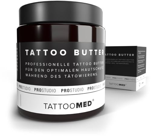 TattooMed® TATTOO BUTTER - Professionelle Tattoo Butter für den optimalen Hautschutz - 120ml