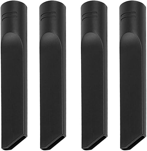 Boquilla Aspirador extralarga LRM-36 mm Boquilla para ranuras,aspiradoras universales Boquilla de Costura de succión Plana para aspiración doméstica en seco y húmedo(4 piezas)