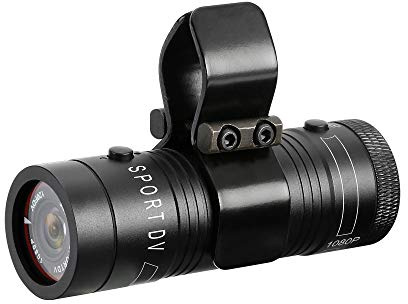 ablebro Caméra Shotgun Vidéo Cam pour le Tir à l'Argile et la Chasse Vélo Moto Sports DV