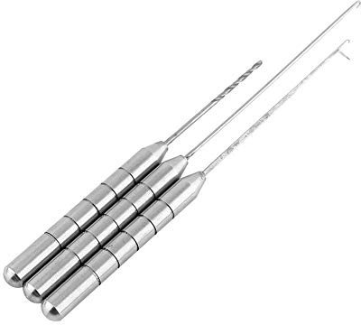 Outil de Plate-Forme d'appâtage de Forage de Poisson, Aiguille d'appât de Plate-Forme de pêche, Ensemble d'aiguille d'appât de pêche en Alliage d'aluminium