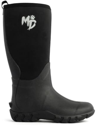 Mud Dogs RUTLAND TALL Mens Womens Unisex Waterproof Dog Walking Neoprene Ankle Wellington Boots