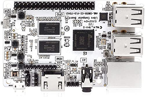 Libre Computer AML-S905X-CC Le Potato 64-bit Single Board Computer Pi 3 Alternativa (2GB 4-Pack Bulk)