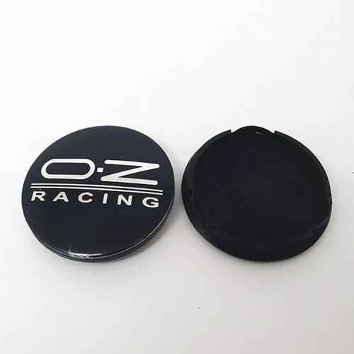 4 Stück Nabendeckel für OZ Racing 62mm Radnabenkappen Felgendeckel Felgenkappen Nabenkappen Wheel Caps Radnabenabdeckung