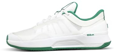 WILSON Intrigue Tour Women's Padel Shoe - White/White/Bosphorus, Size 11 US