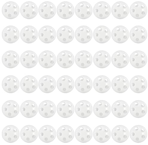 TiGog 50 Stück Rasseldosen Rasseln Zum Einnähen, Quietscher zum Einnähen, Quietscherm Rasselbällen, Baby Rasselkugeln Zum Einnähen, Rasselkugeln für Hund Haustier Baby Spielzeug, 24 mm