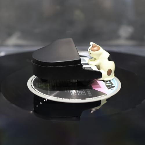 sdroceRyaM Record Player Decor Turntable Accessory Cartoon Decoration Turntable Weight Clamp for Vibration Damping LP Disc (Style A)
