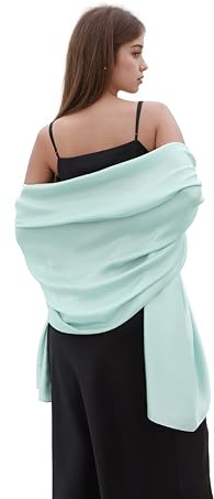 SWAT PANY Foulard Fulares Mujer Estola Bodas Bufanda Pashmina Festiva Pañuelos