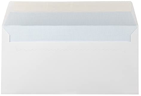 C&P Sobre Americano, 115 x 225 mm. 90 GR Blanco, Caja x500