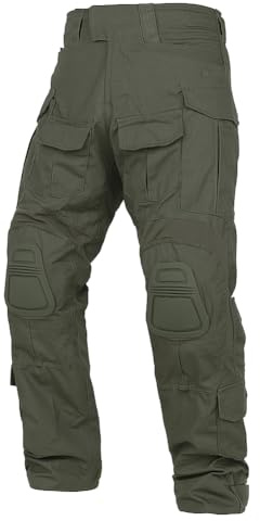 KRYDEX Gear Pantalon de Tactique G3 avec Genouillères Pantalon de Combat pour Homme