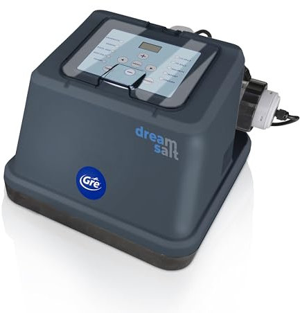 Sistema de Desinfección para Piscina Electrolisis Dream Salt, Apta para Piscinas Elevadas de hasta 25 m3, con Pantalla LED Integrada - Gre GSS25