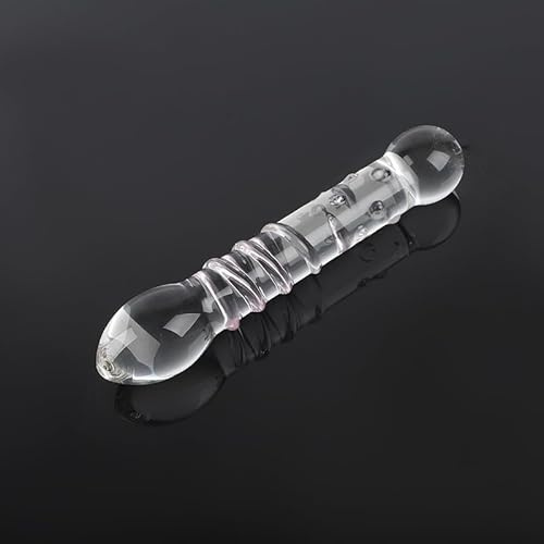 Dildo Butt Toys Anal Trainer Butt Plug Insert Toys Temperature Play Glass Anal Training Set Anal Beads Anal Plugs SM Women Men Sex Gifts Things for Dildo Explore Sensation Play S&M Adult Gay