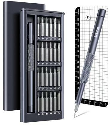 Precision Screwdriver Set, Mini Tool Kit with Security Torx Phillips Star, Repair for MacBook, Laptop, PC, PS5/4, Ring Doorbell, iPhone, Xbox, Glasses, Watch