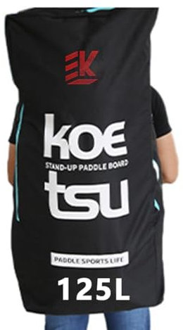 Paddle Board Bag Waterproof 125L Inflatable Stand Up Paddling Board Backpack Outdoor Transport Bag Storage Bag for Stand Up Paddle Board Inflatable Surfboard S-Up Board and Accessories