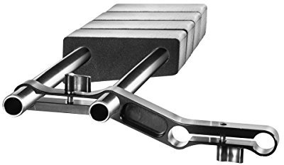 Walimex Pro Aptaris Schultermodul für System und DSLR Kamera für 15mm Rods inkl. Schulterpolster