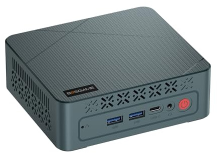 BOSGAME E3 Neo Mini PC, Intel N95 (up to 3.4GHz) 16GB DDR4 RAM 512GB SSD Mini Desktop Computer, Micro PC Support 4K Dual Display/WiFi 5/ BT5.0/ USB 3.2/2.5G LAN